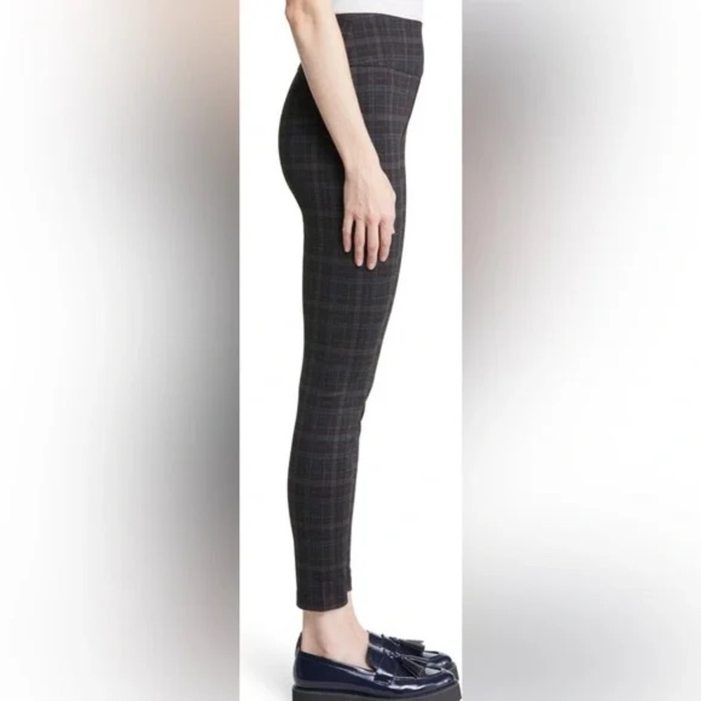 Zac & Rachel Gray Check Ponte Leggings | Size 14 | EUC